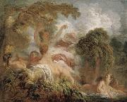Jean-Honore Fragonard The Bathers USA oil painting artist